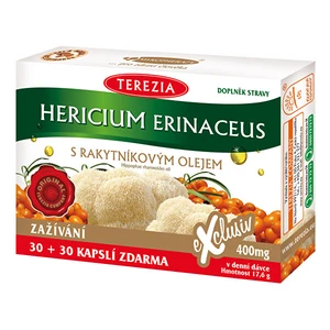 Terezia hericium erinaceus s rakytníkovým olejom