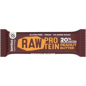 BOMBUS Raw proteinová tyčinka arašídová 50 g