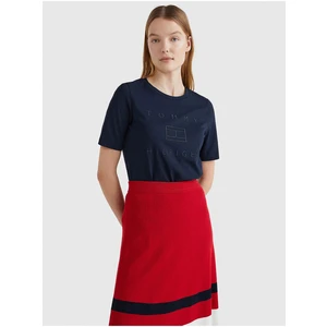 Dark Blue Women's T-Shirt Tommy Hilfiger - Women