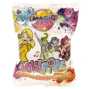 Lollipopz Bath Fizzing Pastile šumivá koule do koupele 40 g