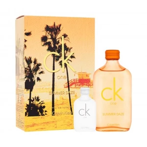 Calvin Klein CK One Summer Daze dárková kazeta toaletní voda 100 ml + toaletní voda CK One 15 ml unisex
