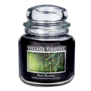 Village Candle Vonná sviečka v skle - Black Bamboo - Bambus, stredný