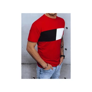 Basic red men's T-shirt Dstreet RX4847