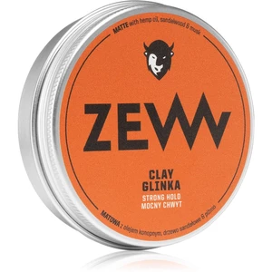 Zew For Men Hemp Matte Clay stylingový íl na vlasy s konopným olejom 100 ml