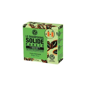 Yves Rocher Green Heroes tuhý šampón pre mastné vlasy 60 g