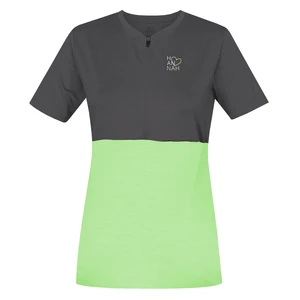 Women's T-shirt Hannah BERRY asphalt/paradise green mel