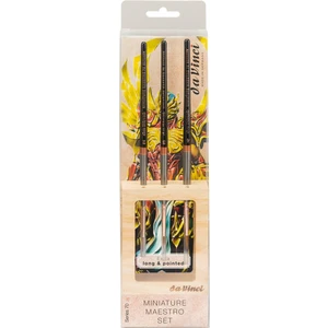 Da Vinci Miniature Maestro Set Set of Round Brushes 3 pcs