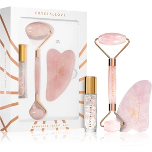 Crystallove Quartz Beauty Set Rose sada pro péči o pleť