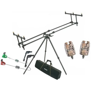 Mivardi Tripod Premium Combo 2x Sounder Easy 2x Swingarm Rod Pod, Pique