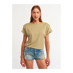 Dilvin T-Shirt - Khaki - Regular fit