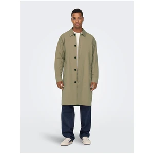 Beige Men's Light Coat ONLY & SONS Malcom - Men