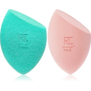 Real Techniques Sponge+ Miracle Airblend pěnový aplikátor na make-up 2 ks