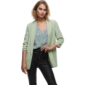 Light green women's jacket with three-quarter sleeves ONLY Elly - Women