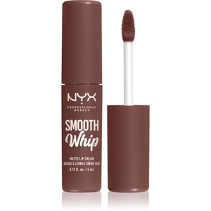 NYX Professional Makeup Smooth Whip Matte Lip Cream zamatový rúž s vyhladzujúcim efektom odtieň 17 Thread Count 4 ml