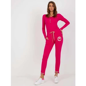 Fuchsia Women's Sweatpants with Myrtle App