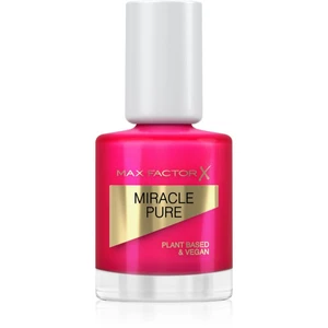 Max Factor Miracle Pure dlouhotrvající lak na nehty odstín 265 Fiery Fuschia 12 ml