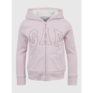 GAP Children's insulated sweatshirt with logo - Girls