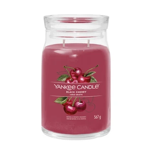 Yankee Candle Black Cherry vonná svíčka Signature 567 g