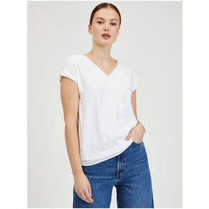 Bílé dámské tričko ORSAY - Dámské