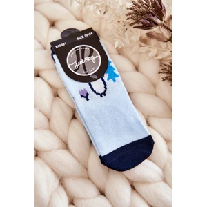 Kids classic cotton socks Blue