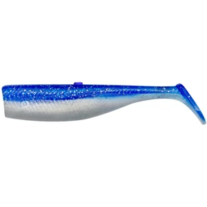 Savage gear gumová nástraha minnow tail blue pearl silver 5 ks -  8 cm 6 g