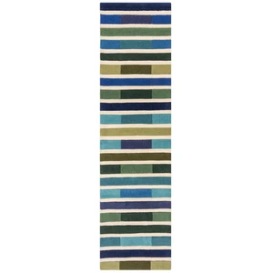 Zielony dywan wełniany 230x60 cm Piano – Flair Rugs