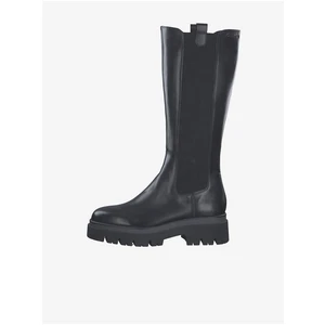 Dámské kozačky Tamaris 1-25632-29 black leather 41