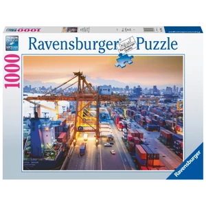 Ravensburger puzzle Prístav Hamburg 1000 dielikov