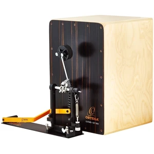 Ortega OSTBCJ-BU-O Stomp Box Bundle Speciális Cajon Natural