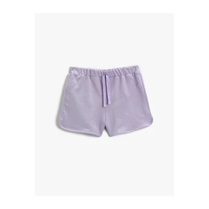 Koton Basic Short Shorts With Bow