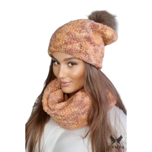 Női szett Kamea Kamea_Set_Hat&Chimney_K.22.216.08_Multicolour