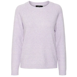 Vero Moda Dámský svetr VMDOFFY Regular Fit 10201022 Viola MELANGE S