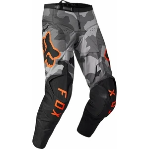FOX 180 Bnkr Pants Grey Camo 30 Cross nadrág