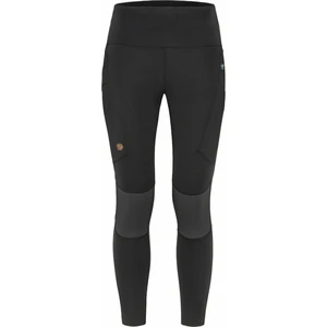 Fjällräven Pantalones para exteriores Abisko Trekking Tights Pro W Black/Iron Grey L