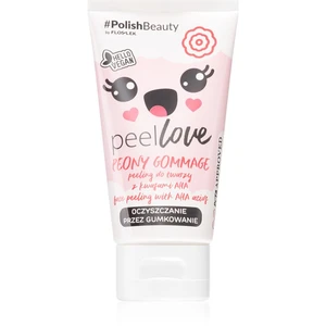 FlosLek Laboratorium Peel Love Peony čistiaci pleťový peeling s AHA 75 ml