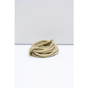 Corbby Beige Round Shoelaces