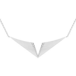 Preciosa Unikátní ocelový náhrdelník Gemini 7332 00