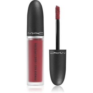 MAC Cosmetics Powder Kiss Liquid Lipcolour matná tekutá rtěnka odstín Fashion Emergency 5 ml