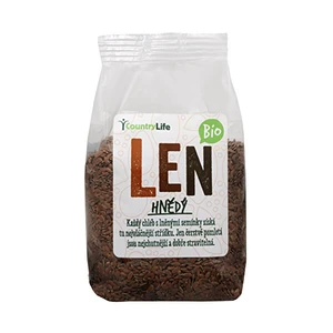 Country Life BIO Hnědý len 300 g