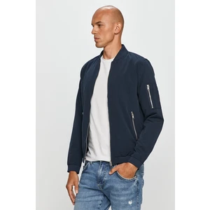 Dark Blue Water Repellent Bomber Jack & Jones Rush