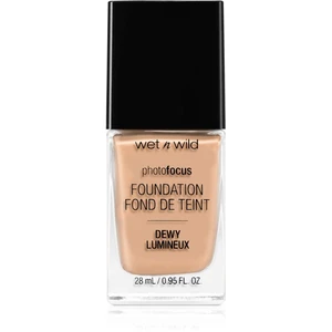 Wet n Wild Photo Focus ľahký hydratačný make-up pre rozjasnenie pleti odtieň Classic Beige 28 ml