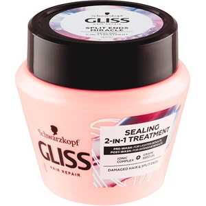 Schwarzkopf Gliss Sealing 2-IN-1 Treatment regenerační maska pro poškozené vlasy 400 ml