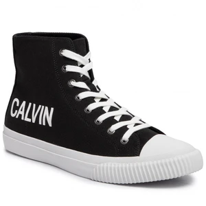 Calvin Klein Boty Iacopo Canvas Blk - Pánské