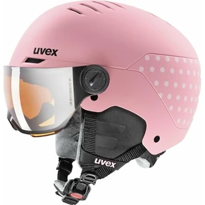 UVEX Rocket Junior Visor Pink Confetti 51-55 cm 2021/2022