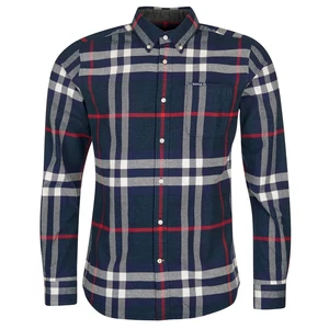 Barbour Kockovaná košeľa Barbour Grassmoor - Navy Check (button-down) - S