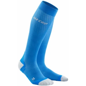 CEP Compression Tall Socks Ultralight Women Electric Blue/Light Grey II