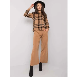 Camel knitted set