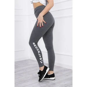 Pants leggings Brooklyn grafitu