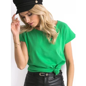 Basic dark green T-shirt