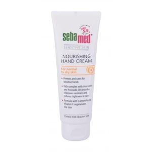 SebaMed Sensitive Skin Nourishing 75 ml krém na ruce pro ženy